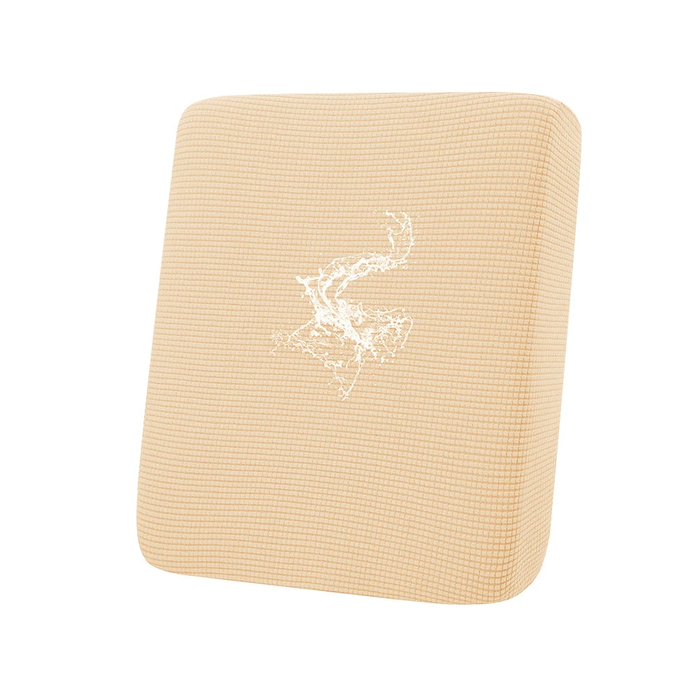 Fodera per Cuscino Divano Jacquard Waffle – Impermeabile, Elastica, Anti-Spruzzi