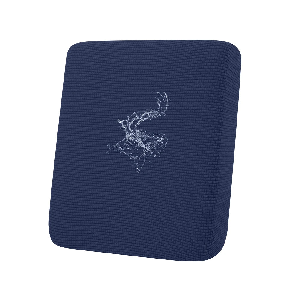 Fodera per Cuscino Divano Jacquard Waffle – Impermeabile, Elastica, Anti-Spruzzi
